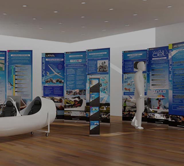 Kakémono pour salons